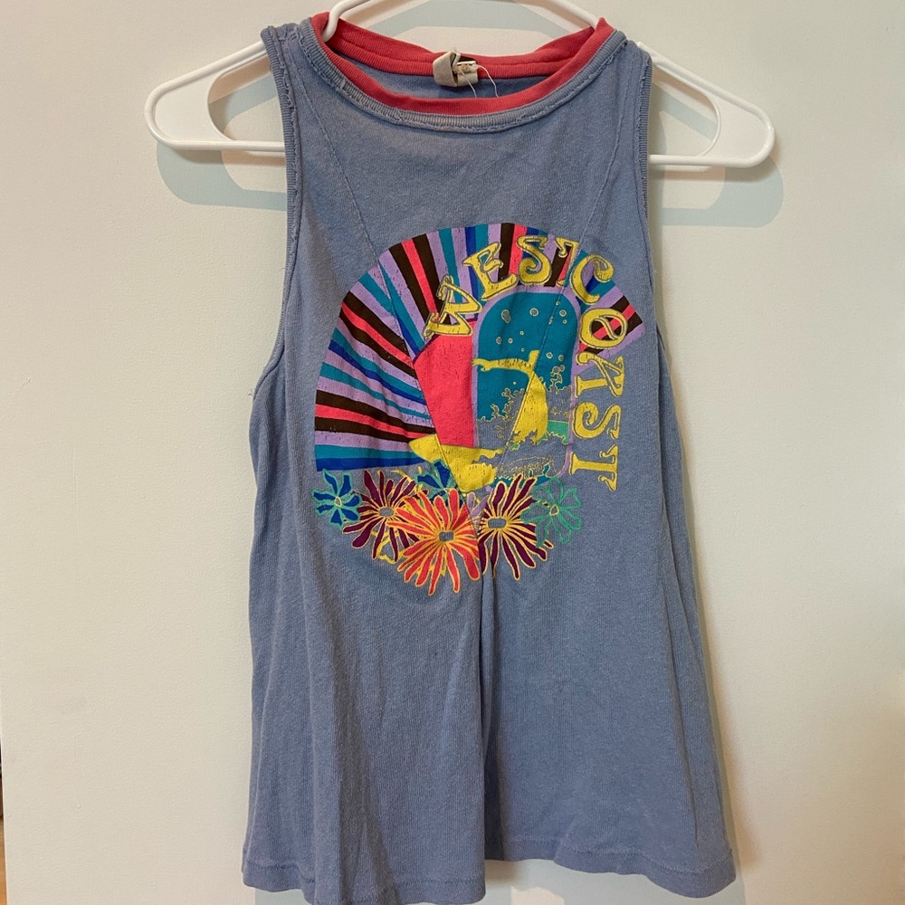 “West Coast” Graphic Tank Top